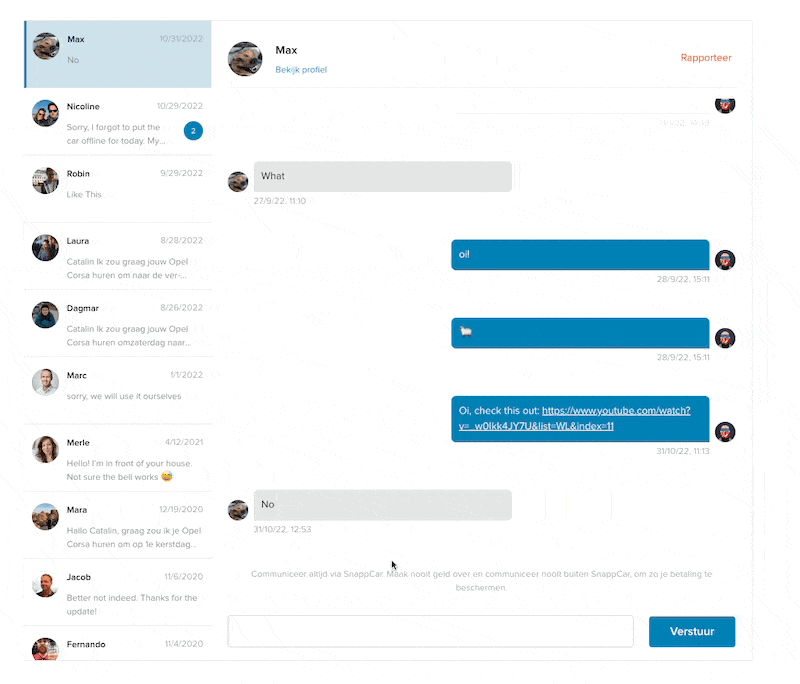 Responsive and animated Chat UI with CSS Grid • CatalinCodes