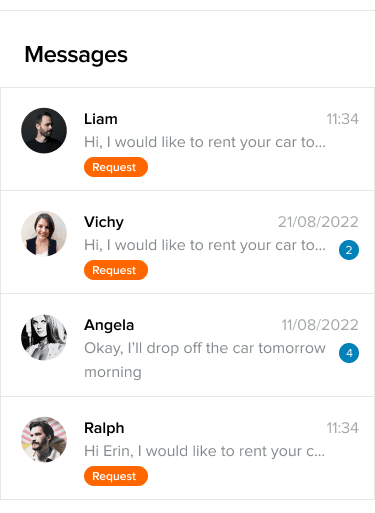 Responsive and animated Chat UI with CSS Grid • CatalinCodes